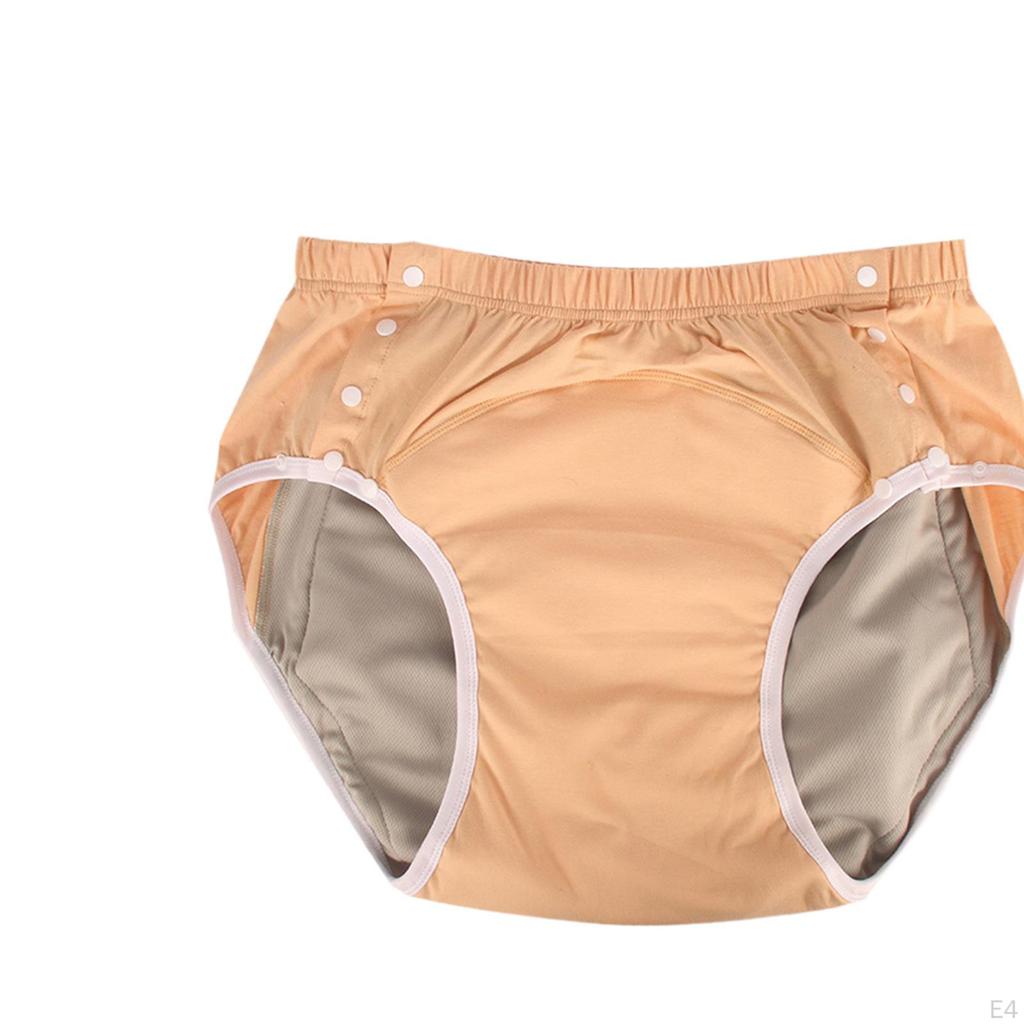 Непромокаемые трусы для взрослых, тканевые подгузники, защитные трусы для женщин и мужчин