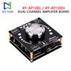 XY-AP100L / XY-AP100H 100Втx2 Bluetooth 5.0 Стереоусилитель Плата AUX USB Звуковая карта Цифровой усилитель мощности Amplificador DC 12V 24V