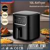 Интеллектуальная многофункциональная аэрофритюрница объемом 12 л с невидимым электрическим дизайном