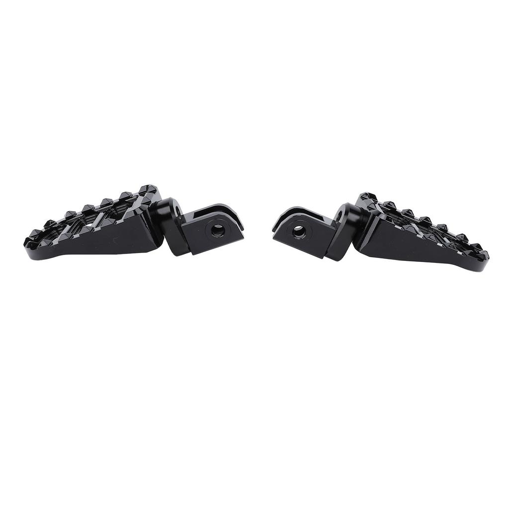 Подножки для мотоцикла спереди, противоскользящие, регулируемые по высоте, алюминиевый сплав, подставка для ног для мотоцикла, металл