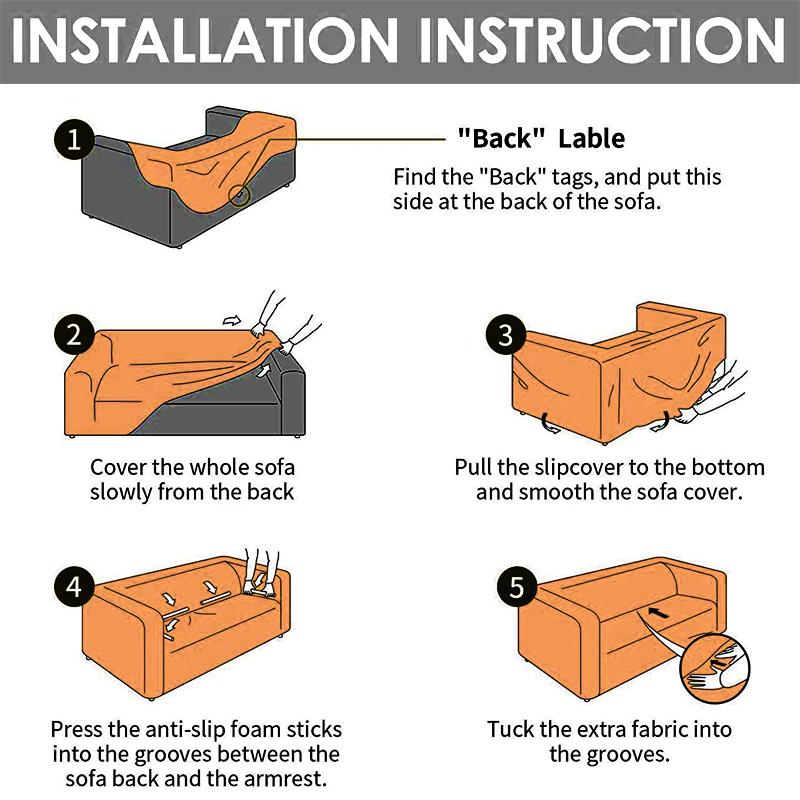 Эластичные чехлы на диван для гостиной, противоскользящий мягкий чехол на диван, моющийся протектор для мебели, эластичный низ для детей, домашних животных, 1 шт.