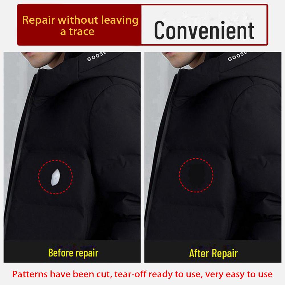 Self-Adhesive Down Jacket Patches for Men & Women: Seamless, High-End Repair for Clothing Holes