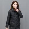 Большой размер короткая хлопковая одежда для женской зимы новая мода пряжка средние хлопковые куртки свободные и утолщенные для сохранения тепла