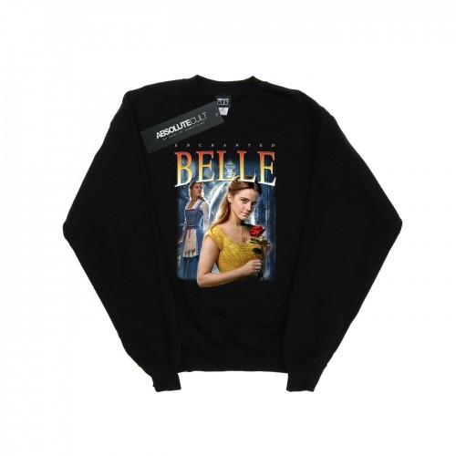 Disney Mens Beauty And The Beast Belle Montage Sweatshirt
