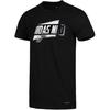 Adidas Neo T Shirts Men's Black Crew Neck Moderate DN7381