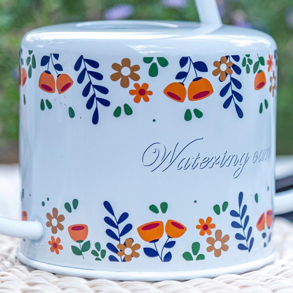 Лейка 1,3 л из нержавеющей стали с длинным носиком для комнатных и садовых растений