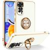 Ring Case - Xiaomi - Redmi Note 11 Pro - Anti-Scratch - Flexible - White