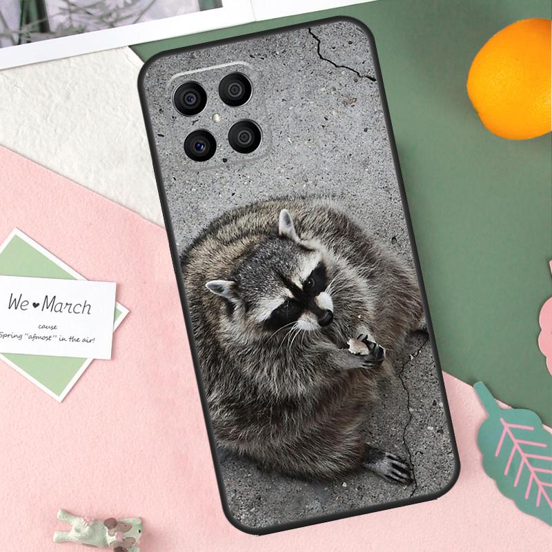 Raccoon Art Case For Honor 200 Lite 50 70 90 X9b X9a X8b X8a X8 X9 X9c Honor Magic 7 Pro 5 6 Lite Cover