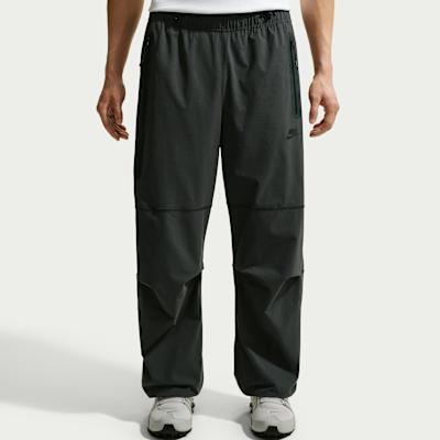 Men's Pants Nike Dri-Fit Casual Pants Men's Coal Black/Coal Black/Black Moderate Straight Fit Pants