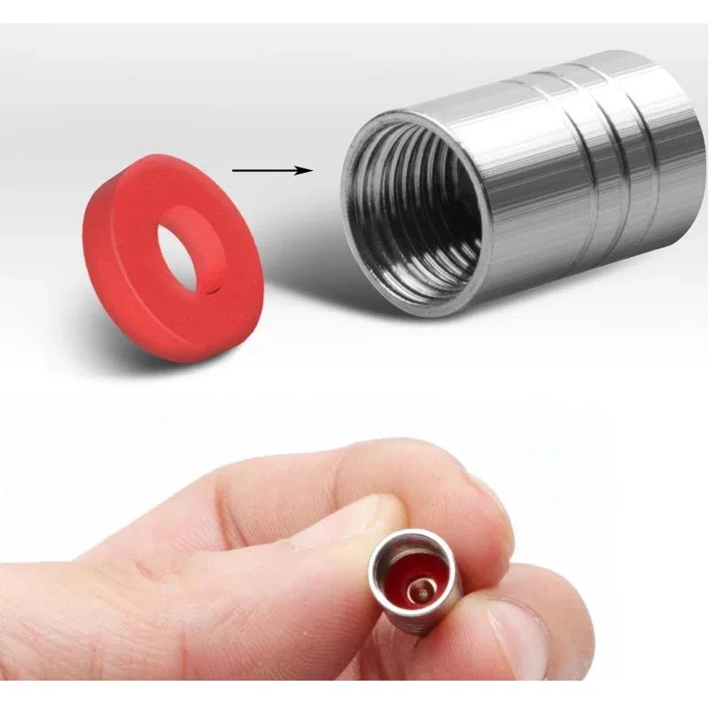 2026 Новые Для VW VOLKSWAGEN 4 ШТ Металлические Колпачки на Клапаны Шин Автомобильные Пылезащитные Колпачки на Шинные Клапаны Аксессуары Для Volkswagen R Caddy Golf Passat Tiguan