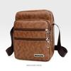 Квадратная деловая сумка-мессенджер из искусственной кожи в винтажном стиле, мужская сумка через плечо, прочная мужская наплечная сумка, дорожная