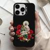 S-San-N J-Judas T-Tadeo-O ART Чехол для телефона для iPhone17,16,15,14,13,12,11 Plus,Pro Max Черный Конфетный Посеребренный Чехол