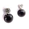 [J6225] — Черные дизайнерские серьги «Сисси»