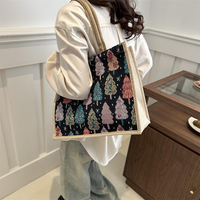 Новая японская холщовая сумка Ins, студенческая сумка на плечо, персонализированная льняная сумка для женщин, сумка для выхода