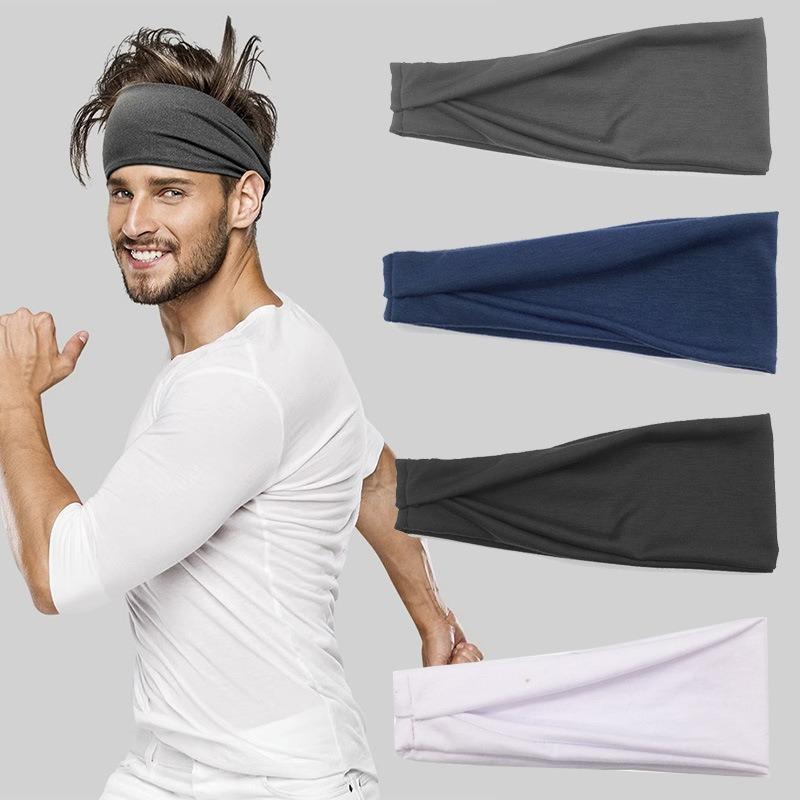 Ультратонкая спортивная повязка на голову, дышащая впитывающая повязка на голову, повязка на голову для волос, мягкая гладкая повязка на голову для спорта на открытом воздухе, йога
