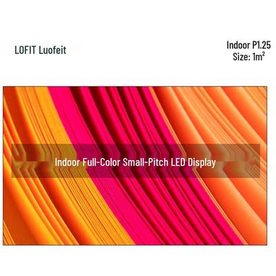 Lofit P1.25 Внутренний полноцветный светодиодный дисплей CN вилка (адаптер в комплекте)