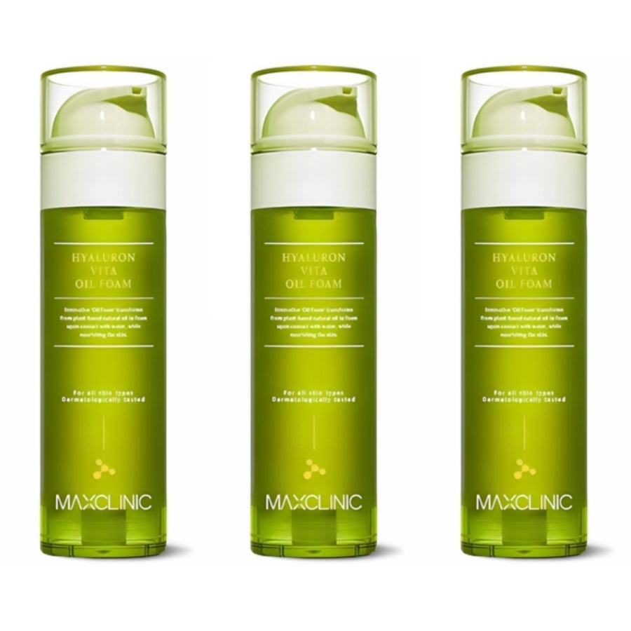 Maxclinic Hyaluron Vita Oil Foam 110g*1Pc/2Pcs/3Pcs