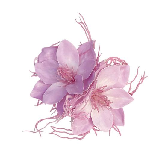 Заколка для волос в пляжном стиле, гавайский, богемный, цветочный аксессуар для волос, универсальный дизайн, удобный боковой зажим для волос