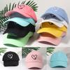 Cute Love Paw Print Casual Wide Brim Sunshade Baseball Caps All-Match Soft Top