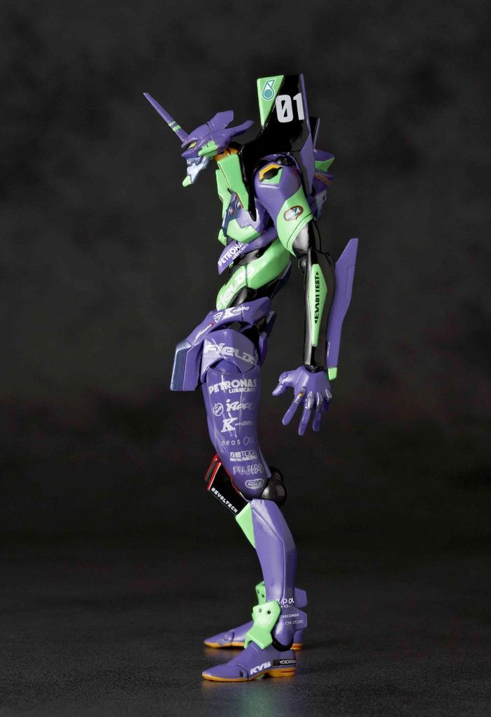 Revoltech Yamaguchi Evangelion Eva Racing 2012 Evangelion RT Apple Shiden NO.100EX Unit-01 / Unit-01