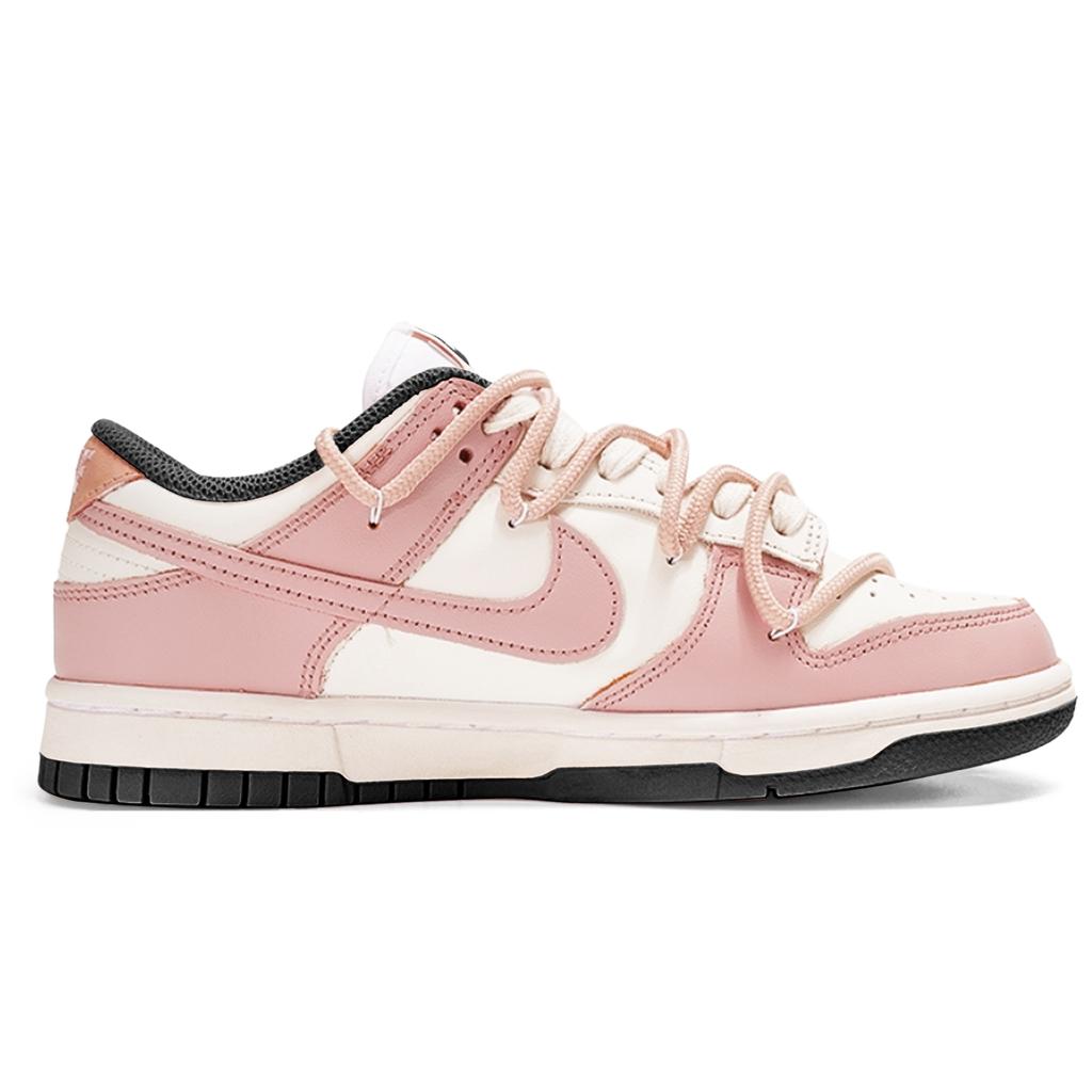 Nike Кроссовки Dunk Milk Peach Pink Mist, Винтажные, Сладкие, Износостойкие, Нескользящие, Низкие, Для скейтборда, Унисекс DD1503-101(Команда2070-)