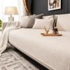 Luxurious Cotton Linen Sofa Cushion Universall Seat Sofa Mat Anti-skid Couch Cover Modern Linen Sofa Cover Backrest Towel