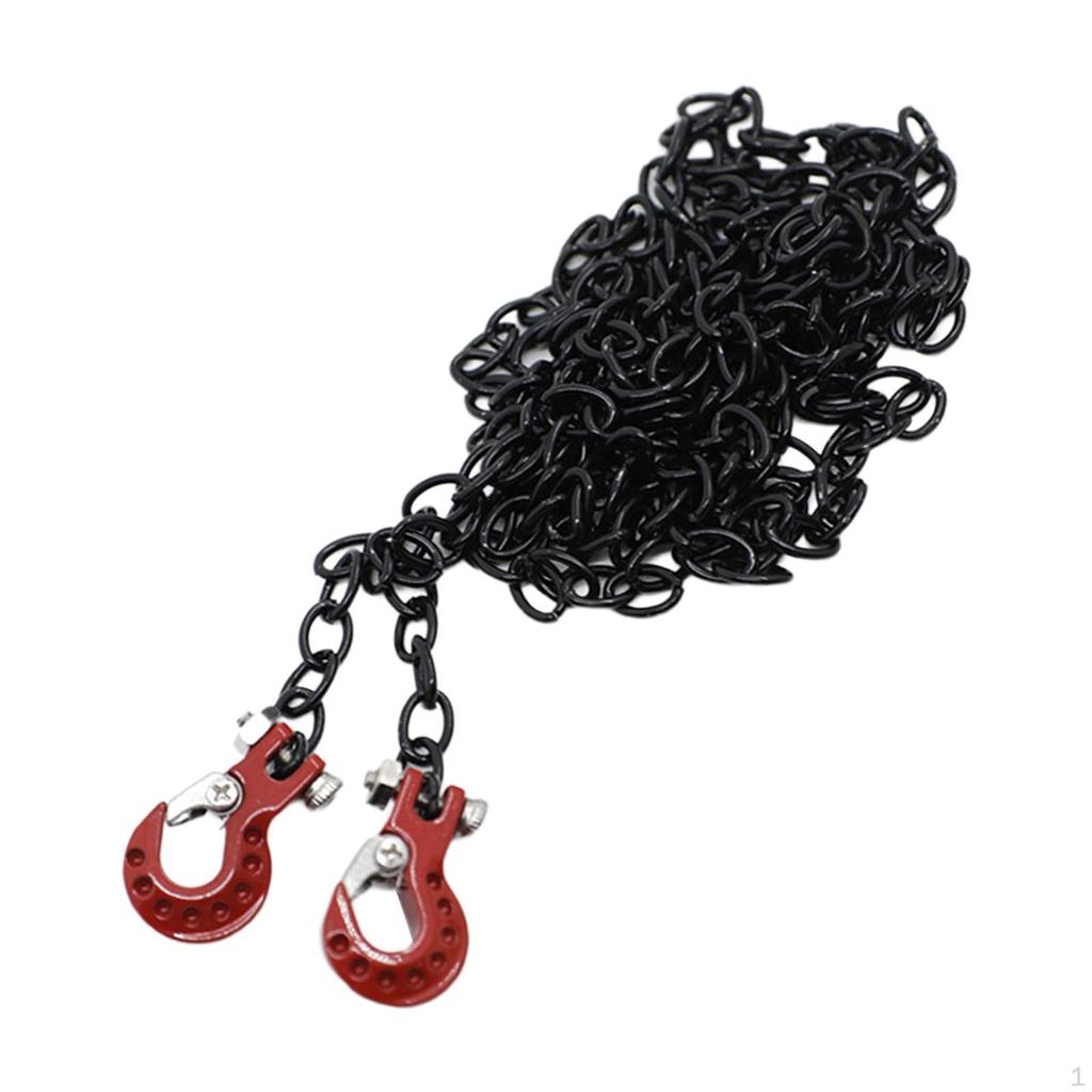 Привлекательная радиоуправляемая машинка с универсальным крюком для прицепа для гусеничного грузовика с дистанционным управлением, модель для хобби, декор