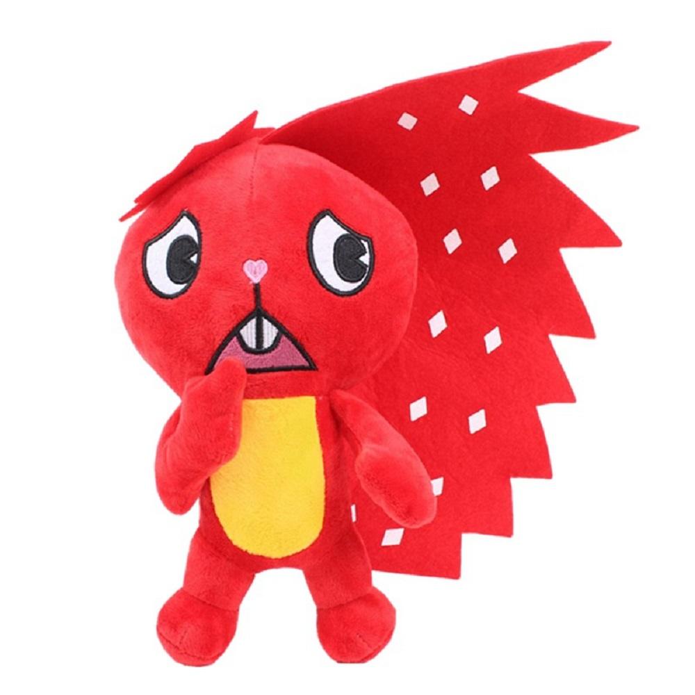 25CM HTF Happy Tree Friends Anime Happy Tree Friends Soldier Fliqpy Plush Toys Dolls Military Flipy Doll Plush Toy for Kids Gift