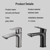Смеситель для раковины с насадкой-барботером, смеситель для горячей и холодной воды из нержавеющей стали, смесители для раковины, установка на столешницу для раковины