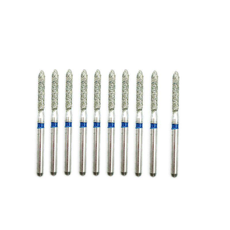 10 шт./кор. SO-21, стоматологические алмазные боры, боры для стоматологии, Dia-burs для высокоскоростного наконечника, диаметр ручки 1,6 мм, стоматологические инструменты