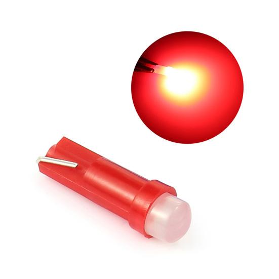 10 шт. T5 индикаторная лампа светодиодные лампы высокой яркости 12 В автомобильная приборная панель керамическая сигнальная лампа COB для автомобиля