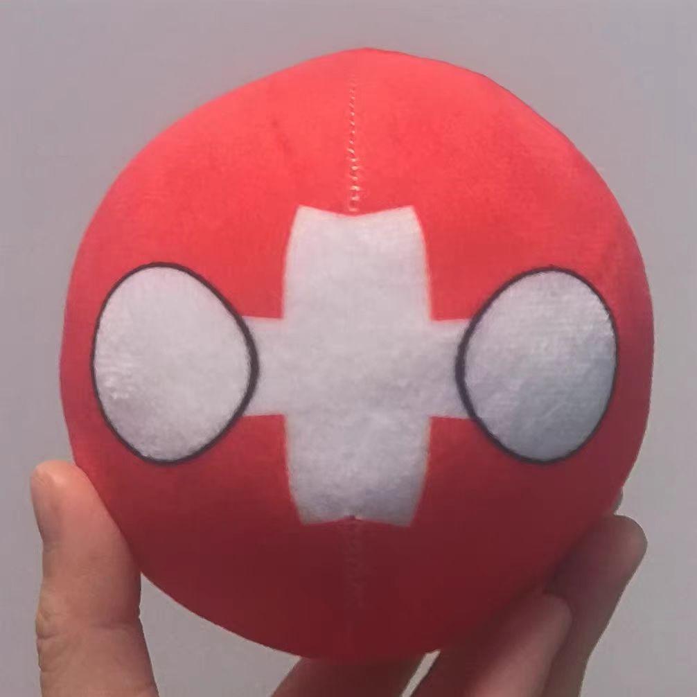 10 см Плюшевая подушка Polandball Бангладеш Ирландия Англия Шотландия Пуэрто-Рико Сербия Уэльс Непал Countryball Игрушка Подарок
