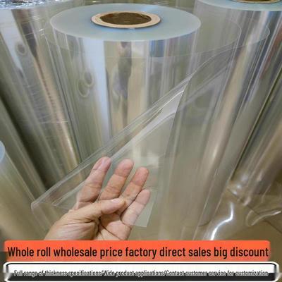 Прозрачный ПВХ ПЭТ Рулон жесткого пластикового листа - Пылезащитная уплотнительная пленка для окон и бетона