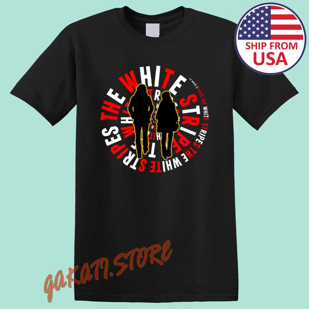 THE WHITE STRIPES Мужская Черная Размер S-5XL