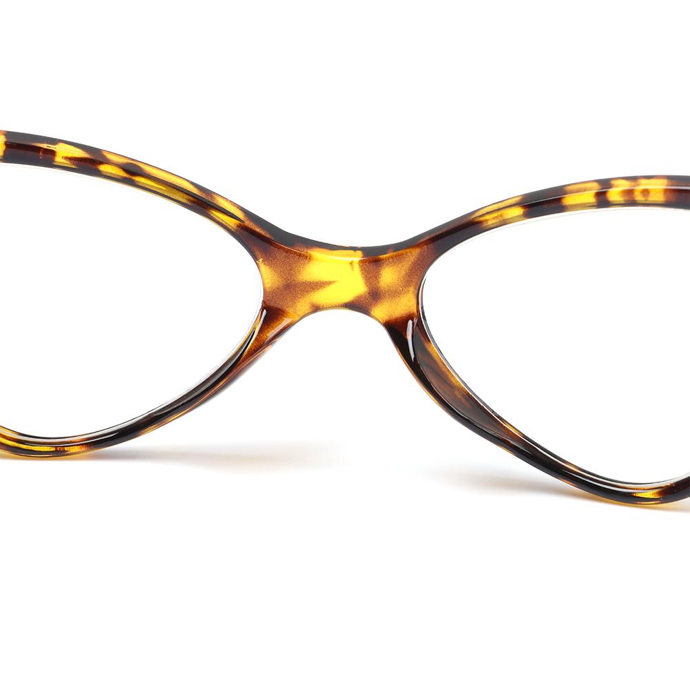 Ультралегкие очки Кошачий глаз Очки для пресбиопии Увеличительные очки Прозрачные линзы Очки для чтения