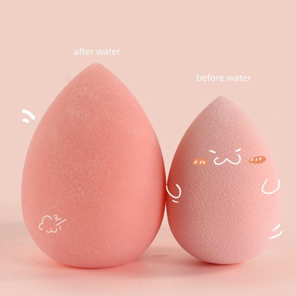 4Pcs Pro Foundation Sponge Powder With Box Cushion Puffs Soft Magic Brushes Makeup