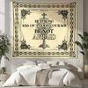 NIPINUS Christian Wall Tapestry with Bible Verses - Joshua1:9,Large tapestry wall hanging,Green Retro Motivational Flags Tapestry for Bedroom, Dorm,