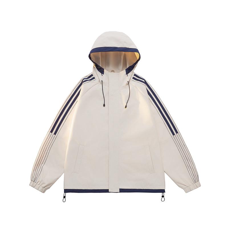 Jacket Men and Women with The Same Section of The New Spring and Autumn Tide Ins Hundred Dopamine Couple Paragraph Jacket Men