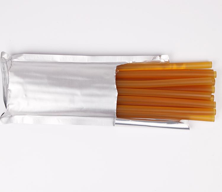 Flame Retardant Amber Hot Melt Adhesive Stick: High Temp 160°C, Low Temp Oil Resistant, UL Certified Insulation