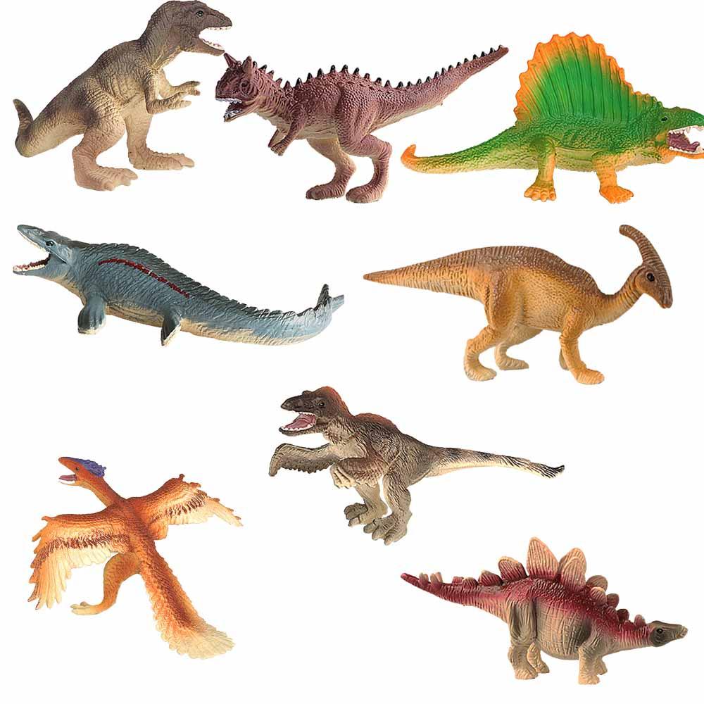 Prehistoric Cretaceous Period Figurine 8pcs Dinosaur Model Gift