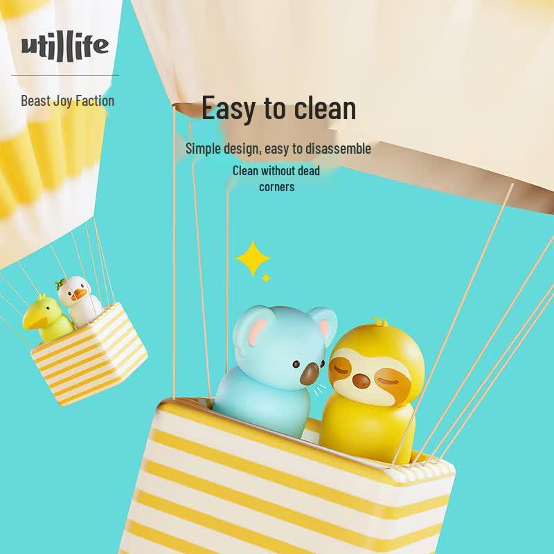 Utillife 316L Нержавеющая сталь Животные Мультяшные Изолированная кружка