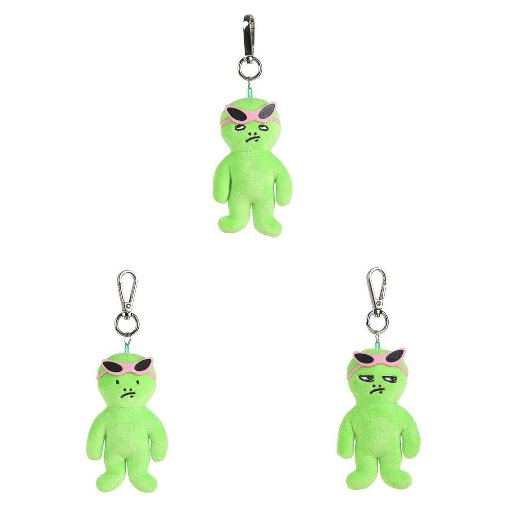 Оригинальный креативный плюшевый брелок в виде злого инопланетянина, милый причудливый мультяшный аксессуар для куклы