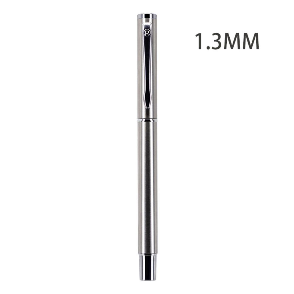 Curved Nib Fountain Pen Metal Writing Signature Pen Multi-functional Calligraphy Pen Students