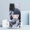 Чехол Kokeshi Doll Kimono Girl Мягкий для Samsung Galaxy A17 A37 A57 A16 A26 A36 A56 A15 A14 A55 Чехол для телефона A13 A53 A25 A35 A24 A3
