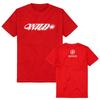 Wild Tees Men Women Clothing Short Sleeve Cotton Summer Soft T-shirt Design Graphic Print Tshirts Tops