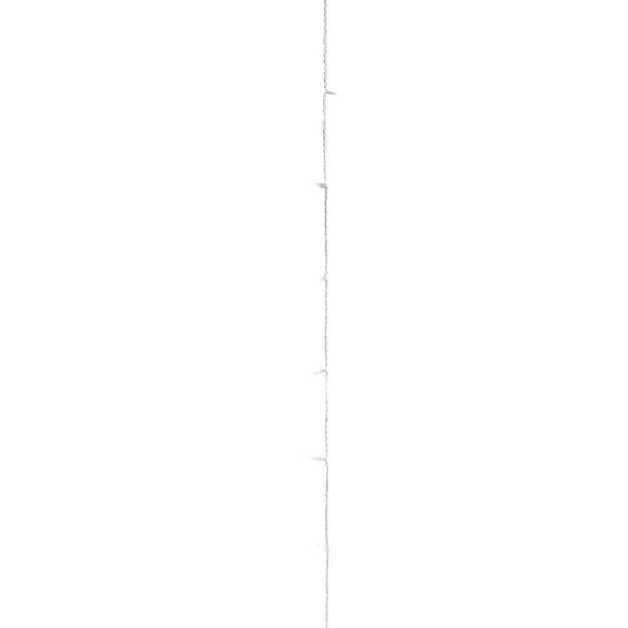 VidaXL Guirlande LED avec 400 LED Guirlande Lumineuse Décoration de Fête Ornement de Noël Salle de Séjour Intérieur Blanc 343230