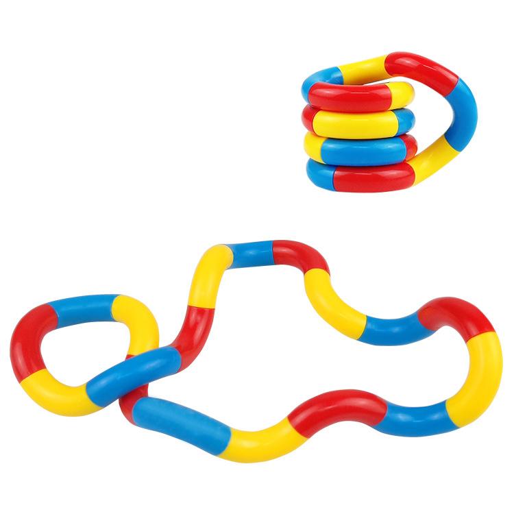 1/3/5 шт. Игрушка-головоломка Tangle, развивающая сенсорику и координацию рук и глаз, игрушка для снятия тревоги, пальчиковая игрушка для детей и взрослых, мелкая моторика