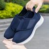Men Casual Shoes Thumb Eversion Adjusting Soft Comfortable Diabetic Man Shoes Loose Fitting Big Size Hollowing Out Elderly Shoes