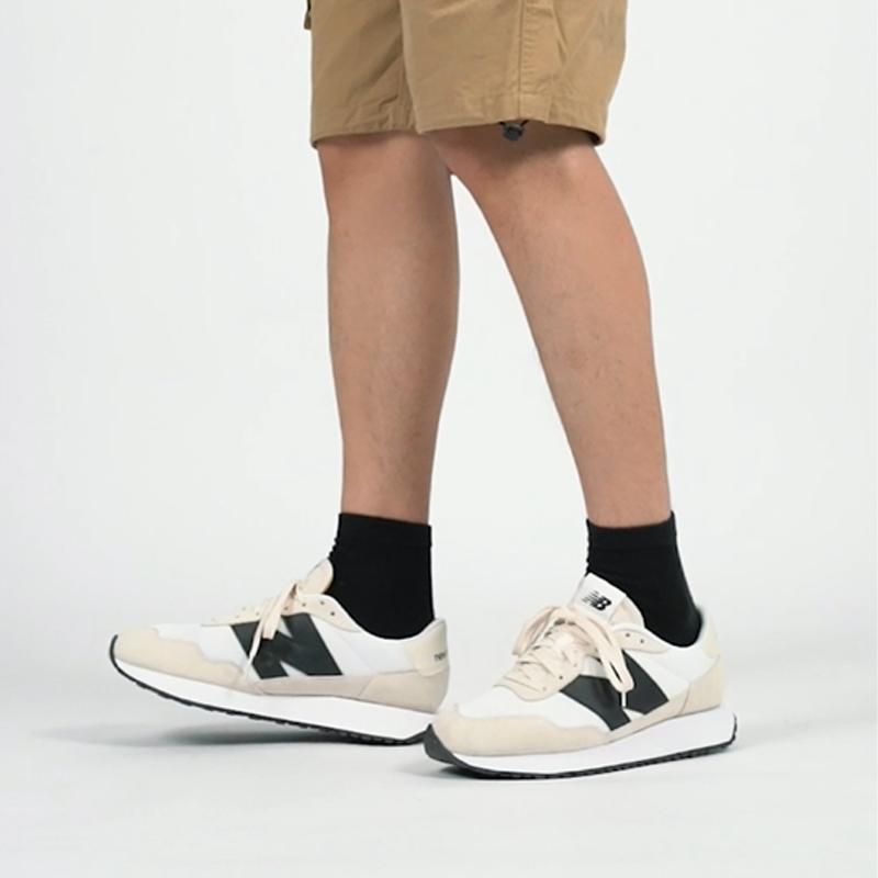 New Balance Кроссовки унисекс 237 Turtle Dove Таново-черные MS237CB