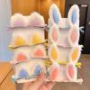 2 шт./компл. заколки для волос в виде кроличьих ушей для девочек, милые кавайные заколки для волос, заколки, головные уборы, детские аксессуары для укладки волос